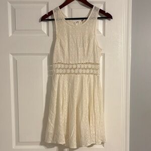 Free People Lace Mini Dress
